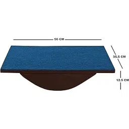 TYCOON PHYSIO SOLUTIONS Blue exercise Therapy Balance Board Wooden (Large Size)-picture-18