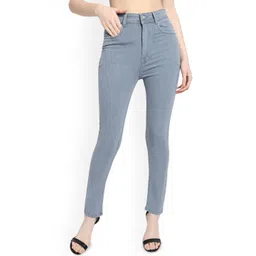 TYFFYN Women Slim Fit High-Rise Casual Stretchable Jeans-picture-12