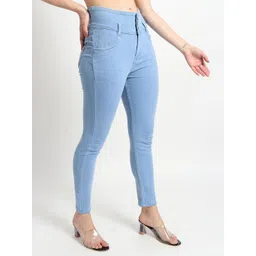 TYFFYN Women Slim Fit Mid-Rise Stretchable Jeans image 2