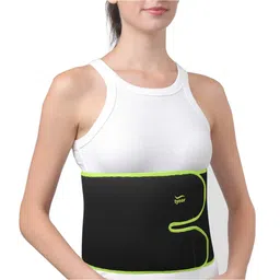 Tynor Abs Binder Adjustable (Neo), Universal Black/Green-image-0