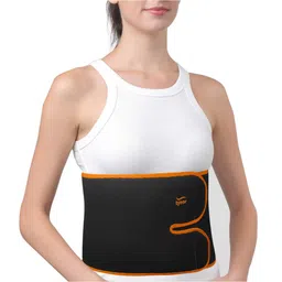 Tynor Abs Binder Adjustable (Neo), Universal Black/Orange-image-6