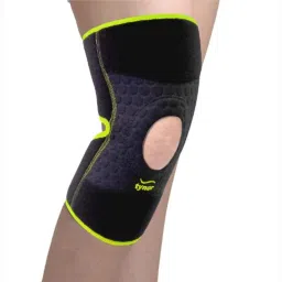 Tynor Black &a; Green Neoprene Knee Support Wrap, 4010000700, Size: Universal-picture-27