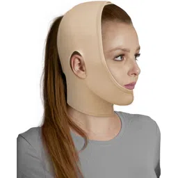 tynor Compression Garment Face Open Hood, Beige, XXL, 1 Unit Head Support-picture-27