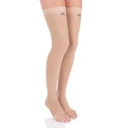 Tynor Medical Compression Stocking Class 2 Thigh High Pair, Size: XL-picture-41