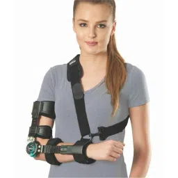 Tynor ROM Black Right Elbow Brace, Size: Universal-picture-32