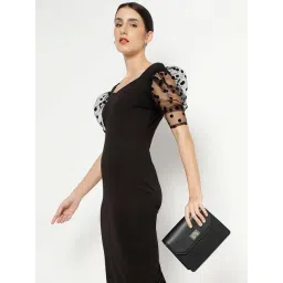 Tyra Lita Black Solid Faux Leather Sling Handbag-picture-22