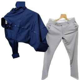 tyrellfashion Men Cotton Blend Shirt Pant Set-picture-10