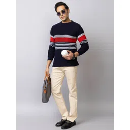 TYSORT Men Cable Knit Woollen Pullover-picture-32
