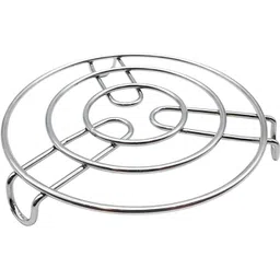 u ask Stainless Steel Cooker Stand / Ring Steel Trivet Silver Trivet-picture-26