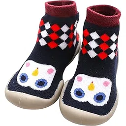 u-grow Lightweight Anti-Skid Baby Socks Shoes for Babies (12 to 18 Months), Kids & Toddlers – Soft Sole Breathable Cotton Sneakers with Anti-Collision Toe, Baby Shoes for First Walking Steps-picture-25