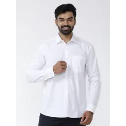 UATHAYAM Slim Fit Pure Cotton Spread Collar Casual Shirt-picture-34