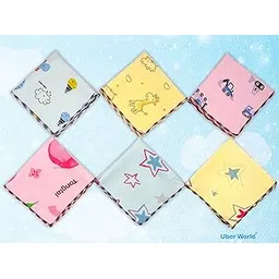 uber world Handkerchief for Women and Kids | Face Towel | Kerchief | Hanky | Ladies Cotton Handkerchief-picture-39