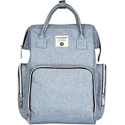 Baby Diaper Bag Ba pa Large Capaci Fashion Mummy Nappy Bag Nursing Bag Travel for Baby Care Blue-image-18