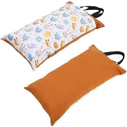 Ubersweet® Cloth Diaper Bag Diaper Storage Bag, Diaper Cloth Bag, Nappy Laundry Storage Bag for Travel Daily Storage for Hiking(EF160) ||-image-27