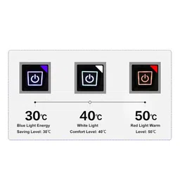 ubersweet USB Heated Vest, Blue Quick Warming Heated Vest Stand Collar Zipper Pocket for Winter Travel (L 52.5‑60kg) image 4