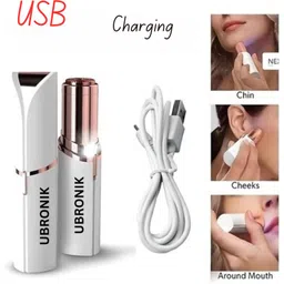 UBRONIK Lipstick Style Facial Hair Remover – Flawless Electric Painless Shaver Trimmer 120 min Runtime 2 Length Settings-picture-15