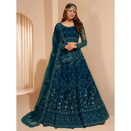 udbhav export Embroidered Semi Stitched Lehenga Choli-picture-12