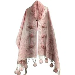ukal 1Pcs Winter Woolen Shawl Collar Warm Open Front Poncho Cardigan Shrug Style Wrap with Tassel Fringe Hem and Sleeves for Women's and Girl's-picture-42