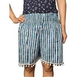 ukal Printed Women Multicolor Regular Shorts-picture-28