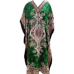 ukal Women's Kaftan, V-Neck Kimono Long Caftan Dress-picture-31