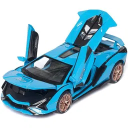 ukaxa 1:32 Lamborghini Sian Die cast Metal Car Model Toy Car For Kid 2 Year-picture-11