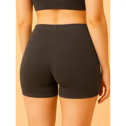 UllasPemium Women Pack Of 2 Cotton Blend Boy Shorts image 4