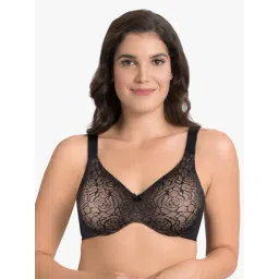 Ultimo Black Under Wired Non Padded Full Coverage Bra-picture-22