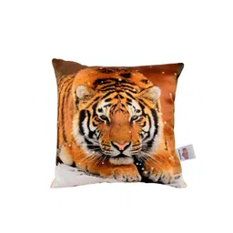 Ultra Kids Brown Royal Tiger Digital Printed Cushion Plush Soft Toy-picture-22
