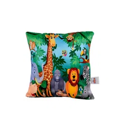 Ultra Kids Jungle Animals Digital Printed Cushion Plush Soft To-picture-31