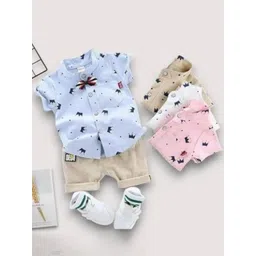 ULTRINA Unisex Kids Printed Shirt With Shorts-picture-38