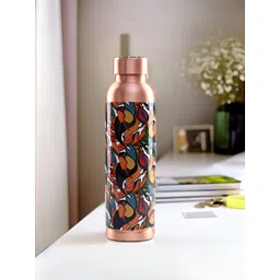 UMAI Copper-Toned & Red Single Copper Printed Water Bottle-picture-25