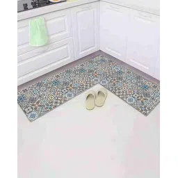 umai Set of 2 Printed Felt Bathroom Mats-picture-45