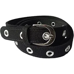 umani Cotton Belt For Women's & Girls | Belt For Jeans | Casual & Formal Belt For Ladies | Combo of Two Belt (Black & Blue) Colour.-picture-35