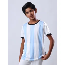 UMILDO Boys Striped Polyester Round Neck Tshirts-picture-48
