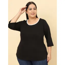 UnaOne Plus Size Cotton T-shirt-picture-37