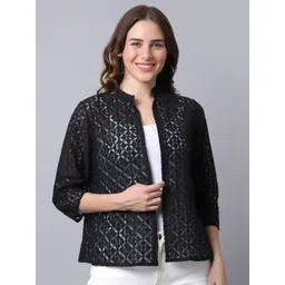UnaOne Women Black Shrug-picture-31
