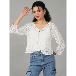 UnaOne Women Button Shrug-picture-37