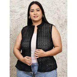 UnaOne Women Embroidered Shrug-picture-25