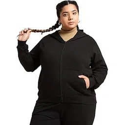 unaone Women Long Sleeve Hoodies for Women Full Zip Up Cropped Sweatshirts Jackets Casual Comfy Gym Tops Fall Outfits Winter Clothes 2025-picture-11