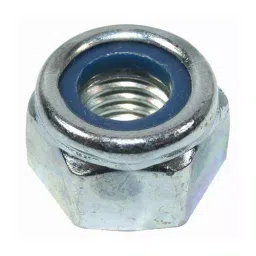Unbrako M24 Dia ISO 7040 Duly White Zinc Plated Nylock Nut (Nylon Ring Insert) - 630768-picture-47