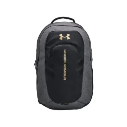 UNDER ARMOUR Black & Grey Logo Medium Laptop Backpack-picture-17