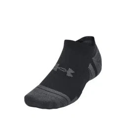UNDER ARMOUR Black & Grey Polyester Textured Socks Pack of 3-picture-42