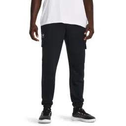 Under Armour Black Cotton Loose Fit Sports Joggers-picture-28