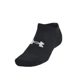 UNDER ARMOUR Black Cotton Solid Socks Pack of 6 image 1