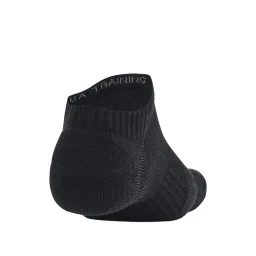 UNDER ARMOUR Black Cotton Solid Socks Pack of 6 image 2