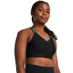 Under Armour Black Polyester Fitted  Bra-picture-25