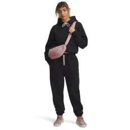 Under Armour Black Project Rock Icon Loose Fit Joggers image 3