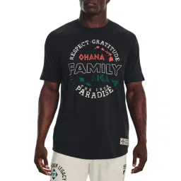 Under Armour Black Regular Fit Printed Sports T-Shirt-picture-42