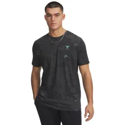 Under Armour Black Regular Fit Printed Sports T-Shirt-picture-39