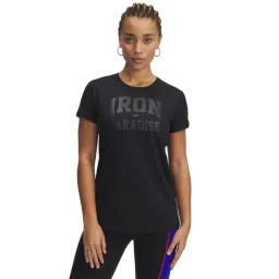 Under Armour Black Regular Fit Sports T-Shirt-picture-13